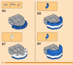 LEGO 43008 instructions page 70 – build guide