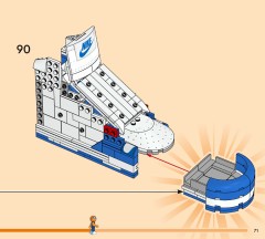 LEGO 43008 instructions page 71 – build guide