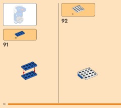 LEGO 43008 instructions page 72 – build guide