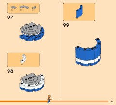 LEGO 43008 instructions page 75 – build guide