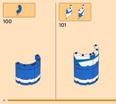LEGO 43008 instructions page 76 – build guide