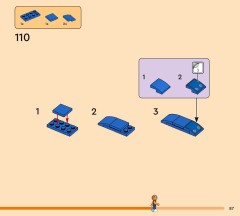 LEGO 43008 instructions page 87 – build guide