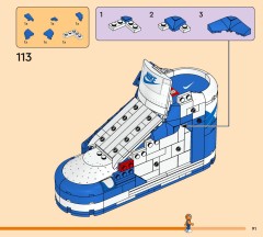 LEGO 43008 instructions page 91 – build guide