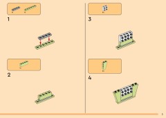 LEGO 43008 instructions page 3 – build guide
