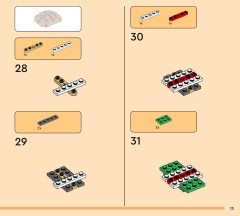 LEGO 43008 instructions page 13 – build guide