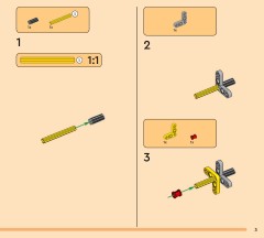 LEGO 43008 instructions page 3 – build guide