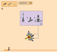 LEGO 43008 instructions page 4 – build guide