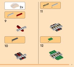 LEGO 43008 instructions page 7 – build guide