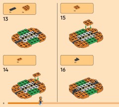 LEGO 43008 instructions page 8 – build guide