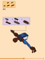 LEGO 43010 instructions page 203 – build guide
