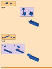 LEGO 43010 instructions page 218 – build guide