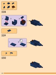 LEGO 43010 instructions page 230 – build guide