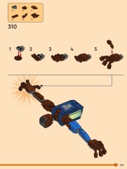 LEGO 43010 instructions page 259 – build guide