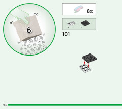 LEGO 43019 instructions page 106 – build guide