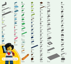 LEGO 43019 instructions page 182 – build guide