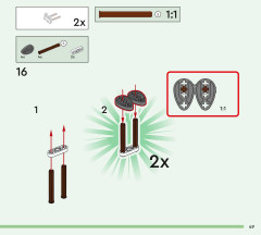 LEGO 43019 instructions page 49 – build guide