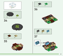 LEGO 43019 instructions page 61 – build guide