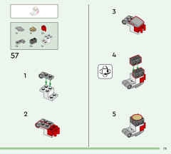 LEGO 43019 instructions page 73 – build guide