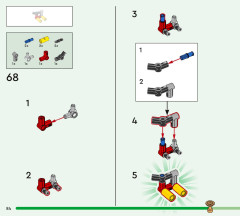 LEGO 43019 instructions page 84 – build guide