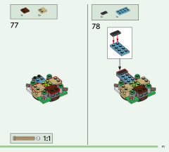LEGO 43019 instructions page 91 – build guide