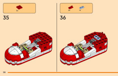 LEGO 43021 instructions page 28 – build guide