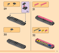 LEGO 43021 instructions page 15 – build guide