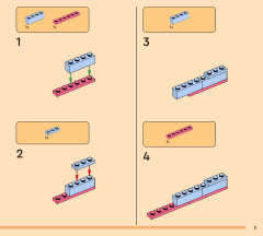 LEGO 43021 instructions page 3 – build guide