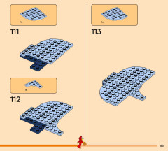 LEGO 43021 instructions page 65 – build guide