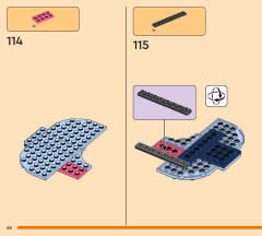 LEGO 43021 instructions page 66 – build guide