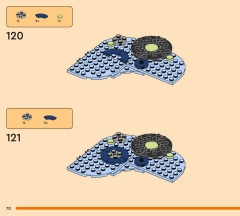 LEGO 43021 instructions page 70 – build guide