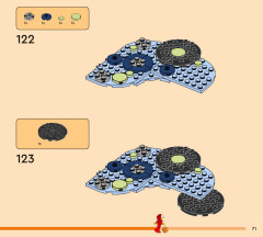 LEGO 43021 instructions page 71 – build guide
