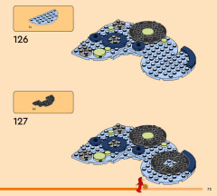 LEGO 43021 instructions page 73 – build guide