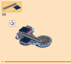 LEGO 43021 instructions page 76 – build guide
