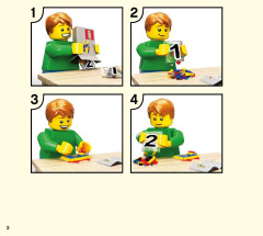 LEGO 43111 instructions page 2 – build guide