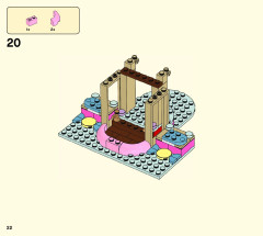 LEGO 43111 instructions page 22 – build guide