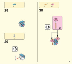 LEGO 43111 instructions page 27 – build guide
