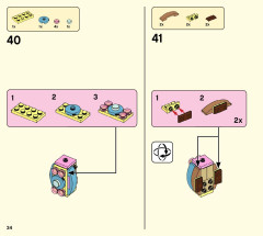 LEGO 43111 instructions page 34 – build guide