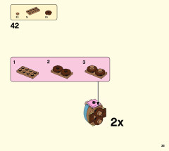 LEGO 43111 instructions page 35 – build guide