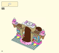 LEGO 43111 instructions page 44 – build guide