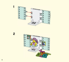 LEGO 43111 instructions page 6 – build guide