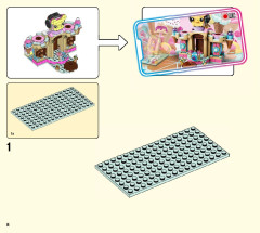 LEGO 43111 instructions page 8 – build guide