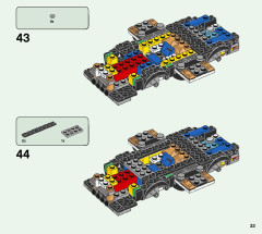 LEGO 43112 instructions page 33 – build guide