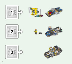 LEGO 43112 instructions page 4 – build guide