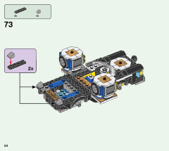 LEGO 43112 instructions page 54 – build guide