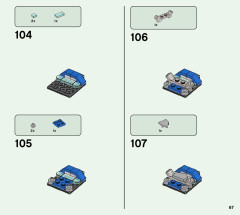 LEGO 43112 instructions page 67 – build guide