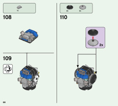 LEGO 43112 instructions page 68 – build guide