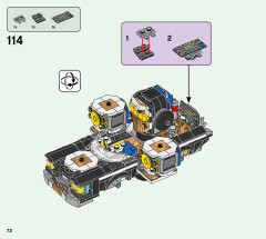LEGO 43112 instructions page 72 – build guide