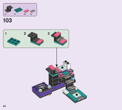 LEGO 43113 instructions page 68 – build guide