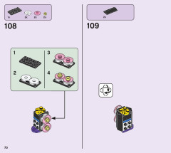 LEGO 43113 instructions page 70 – build guide