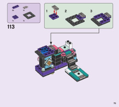 LEGO 43113 instructions page 73 – build guide